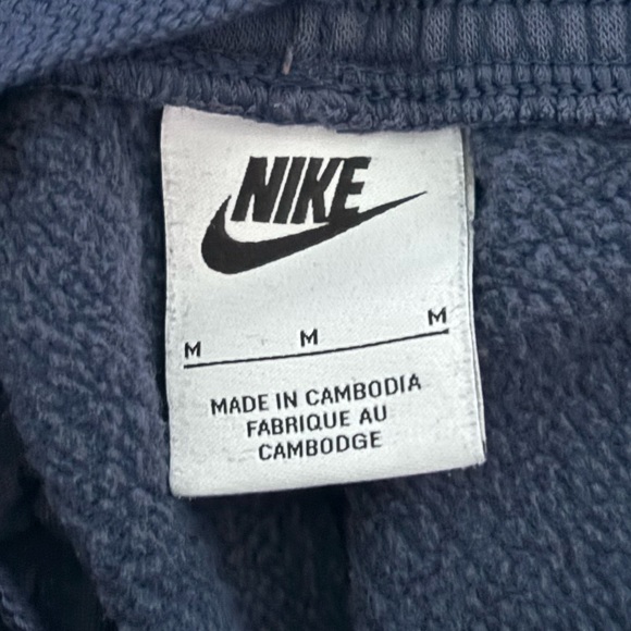 Nike navy blue sweatpants in M - Picture 2 of 2